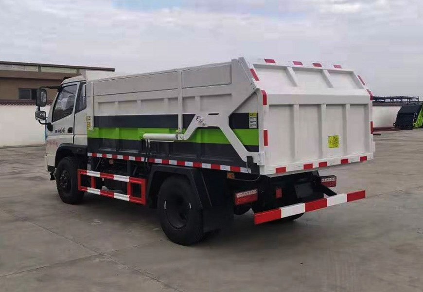 時(shí)風(fēng)壓縮對(duì)接自卸垃圾車(國(guó)六)